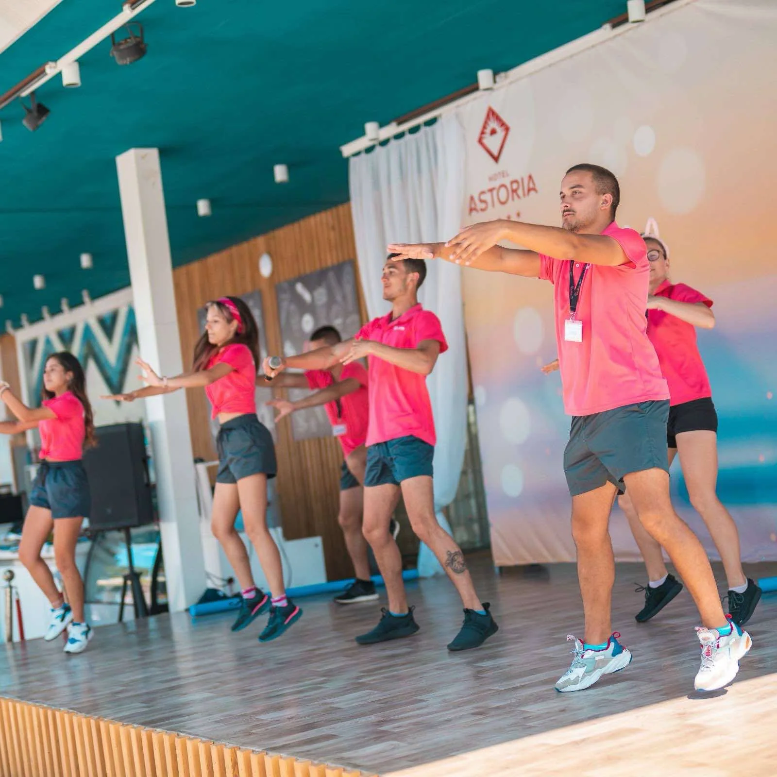 Hotel Astoria Animation Program - Beautiful hotel view with animation activities